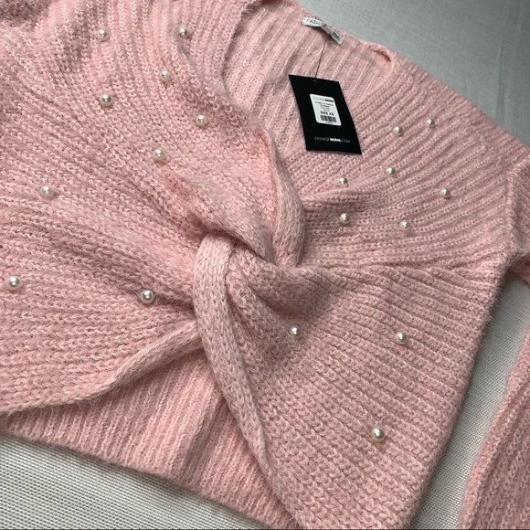 Fashion Nova’ Kris/Kross Sweater w/ Pearls - Picture 4 of 9